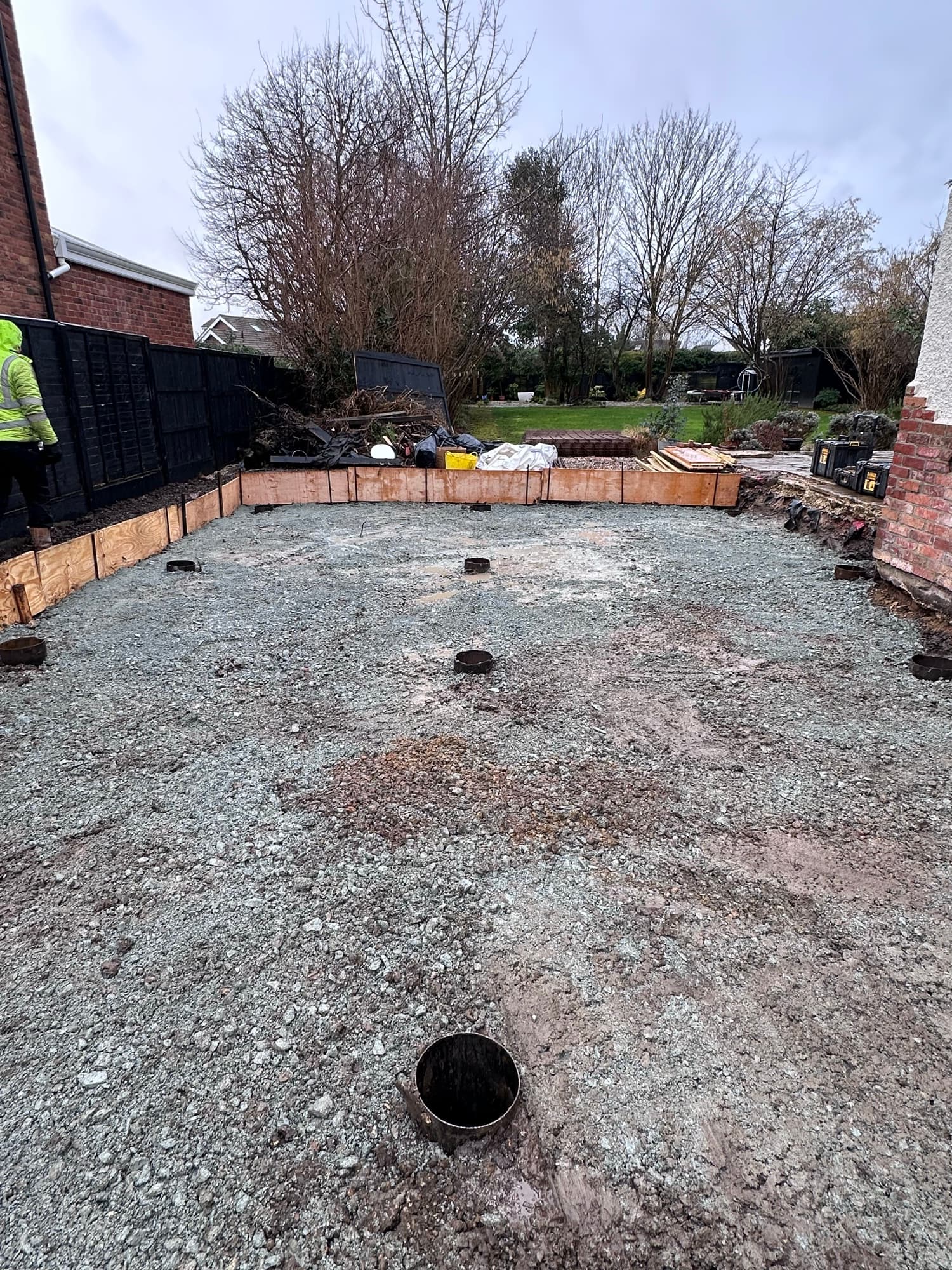 Piling Rig And Site Clearance