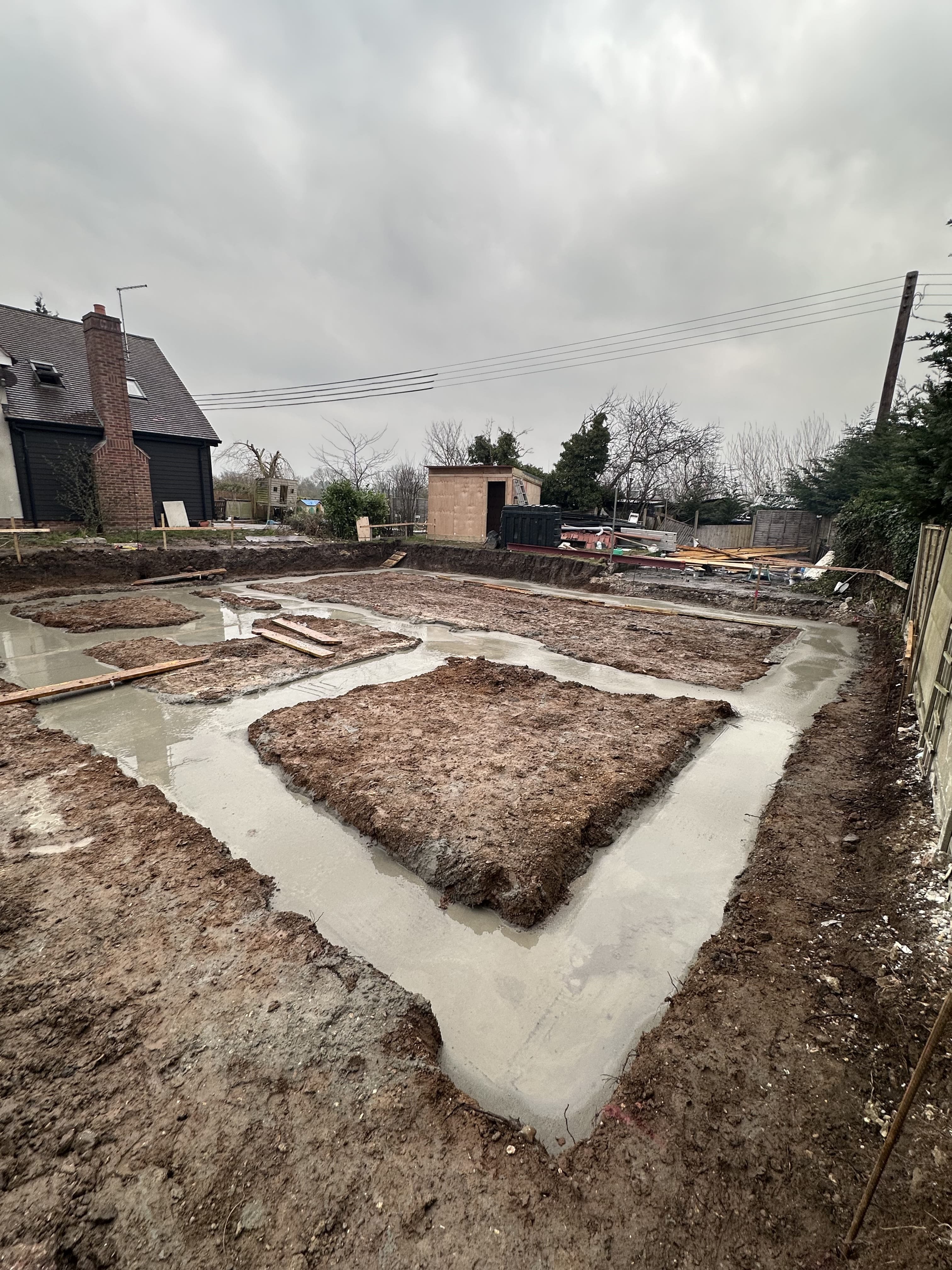 Strip Foundation Trenches Overview